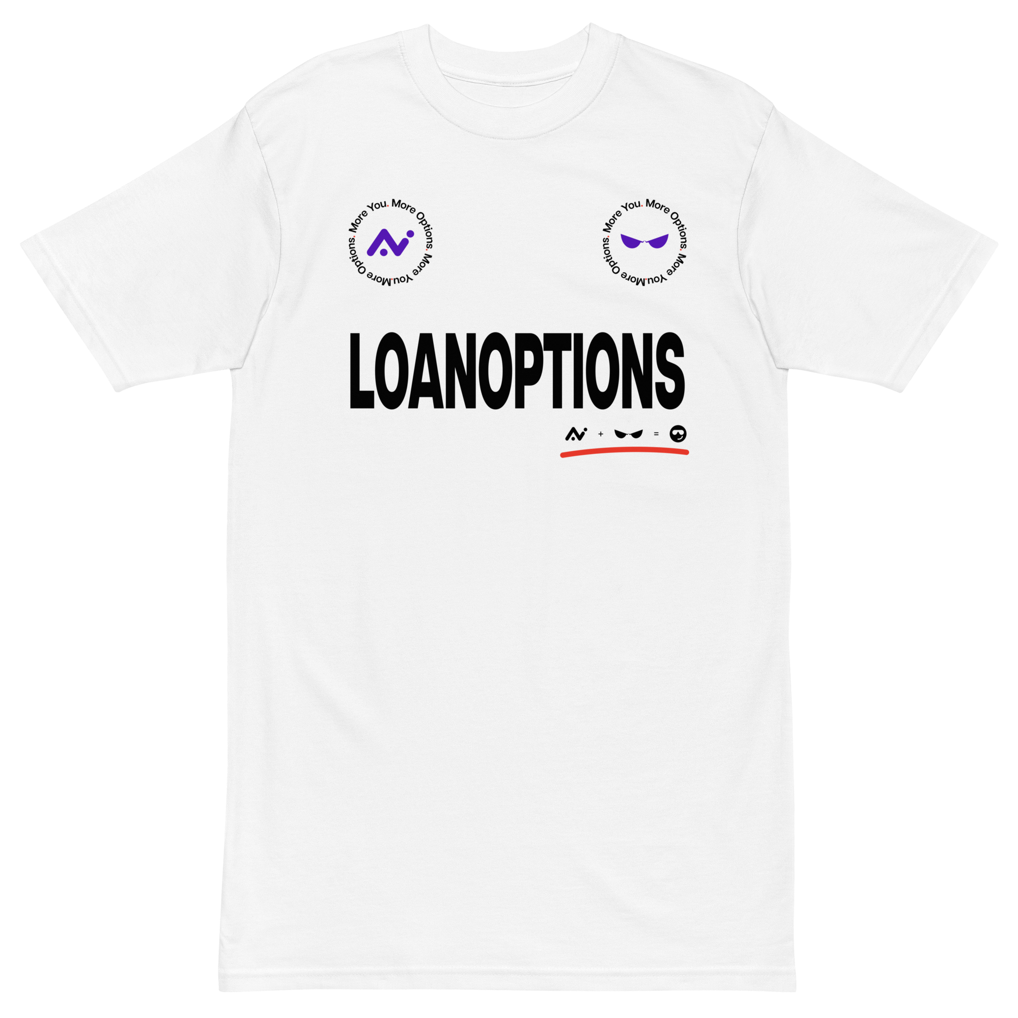 LoanOptions.ai Minimal Heavyweight Tee